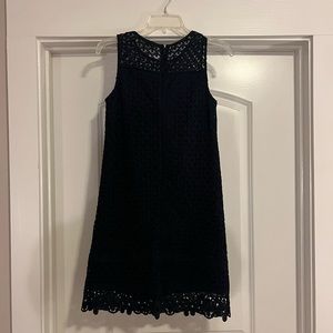 Dress from Loft. Size 0. Color navy.
